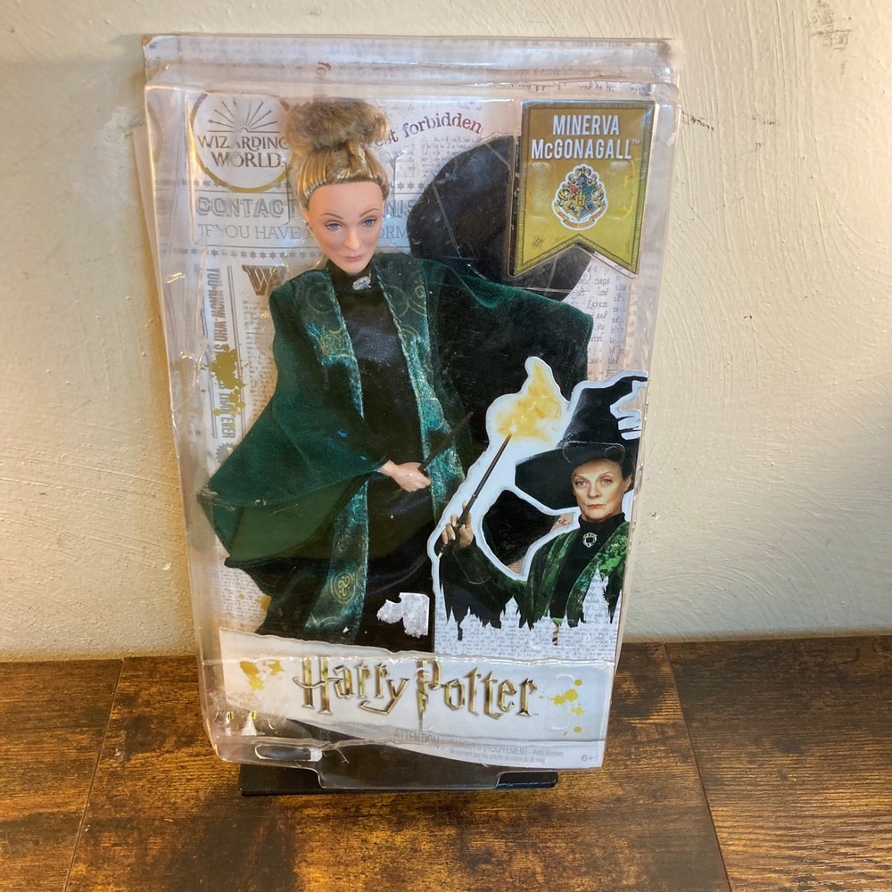 Mattel Harry Potter Minerva McGonagall Doll Wizarding World FYM55 New Open Box